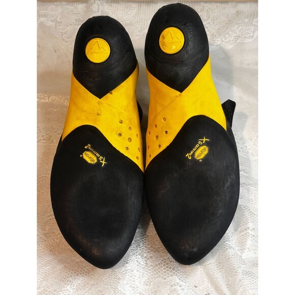 La Sportiva Solution Rock Climbing Shoes Mens Size 44 10.5 Vibram XS Grip 2 - Picture 7 of 10